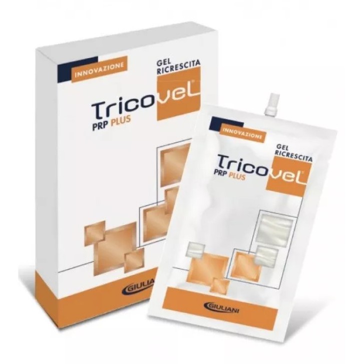 Tricovel PRP Plus Gel Bioristrutturante per Capelli 2 Tubetti da 15ml - Tricovel