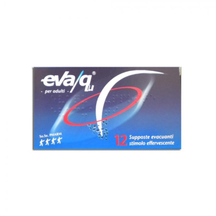 Eva Qu Supposte Effervescenti per Evacuazione 12 Pezzi - So.Se.Pharm Eva Qu Supposte Effervescenti per Evacuazione 12 Pezzi - So.Se.Pharm