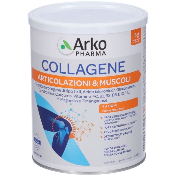 Collagene Articolazioni e Muscoli ArkoPharma in Polvere 260g - ArkoPharma
