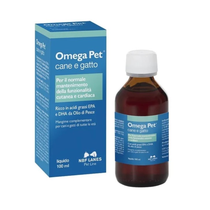 Omega Pet NBF Lanes Gocce per Cani e Gatti - 100ml
