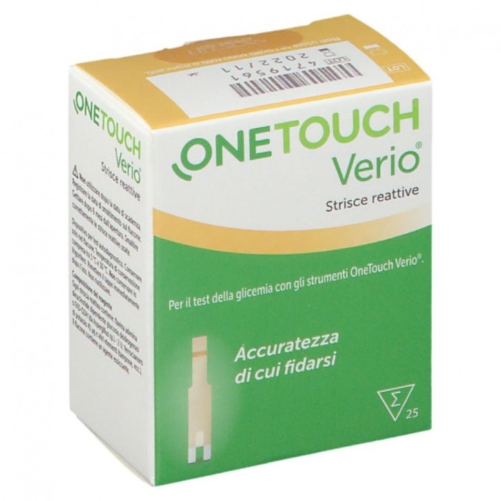 OneTouch Verio Strisce Reattive per Misurazione Glicemia 25 Pezzi - OneTouch