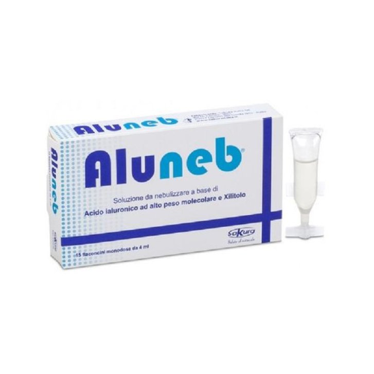 Aluneb Soluzione Nebulizzare con Acido Ialuronico e Xilitolo 15 Flaconcini - Sakura Italia Aluneb Soluzione Nebulizzare con Acido Ialuronico e Xilitolo 15 Flaconcini - Sakura Italia