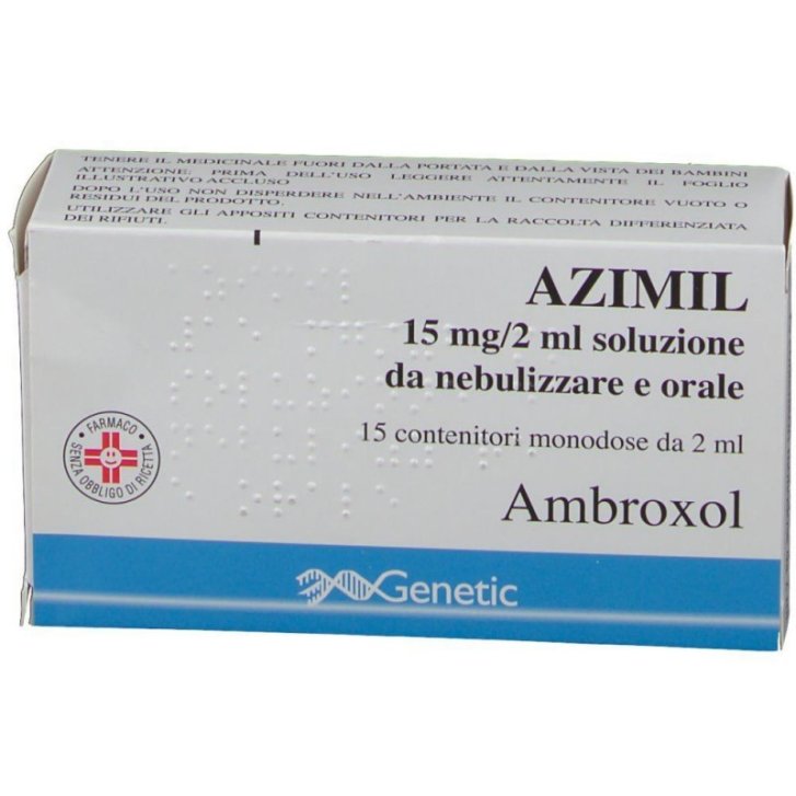 Azimil 15 mg/2ml Soluzione Orale e da Nebulizzare