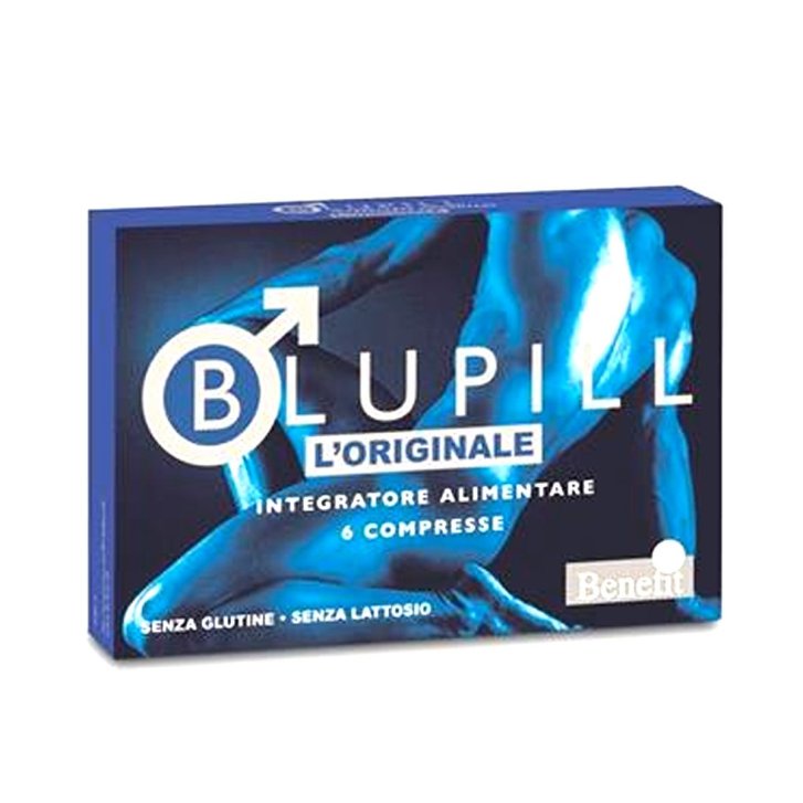 BluPill Integratore Tonico-Energetico per Uomo 6 Compresse - Benefit