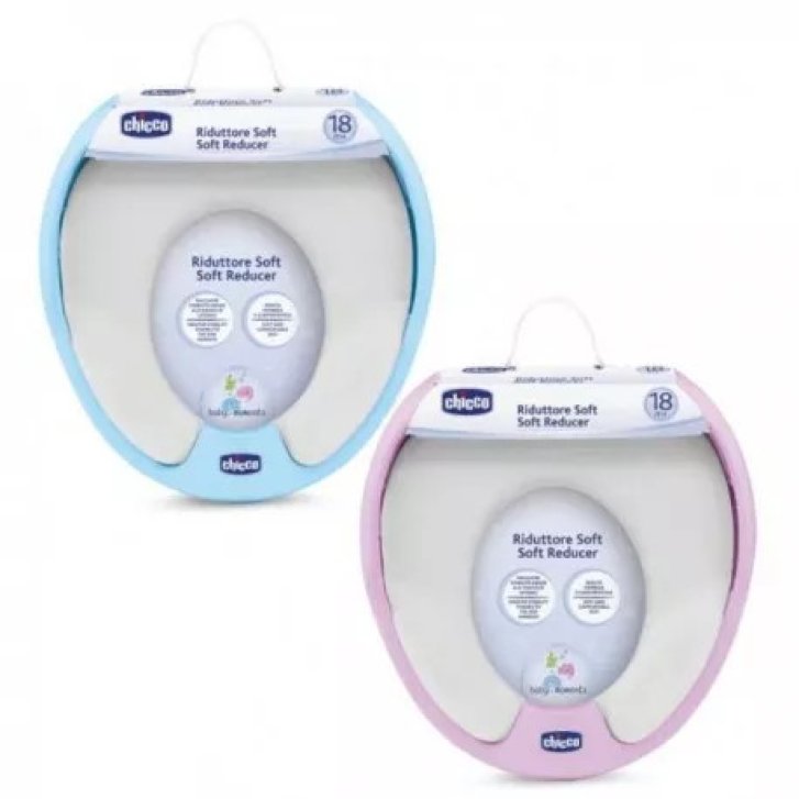 Chicco Riduttore Soft per WC Morbido e Imbottito con Maniglie - Chicco