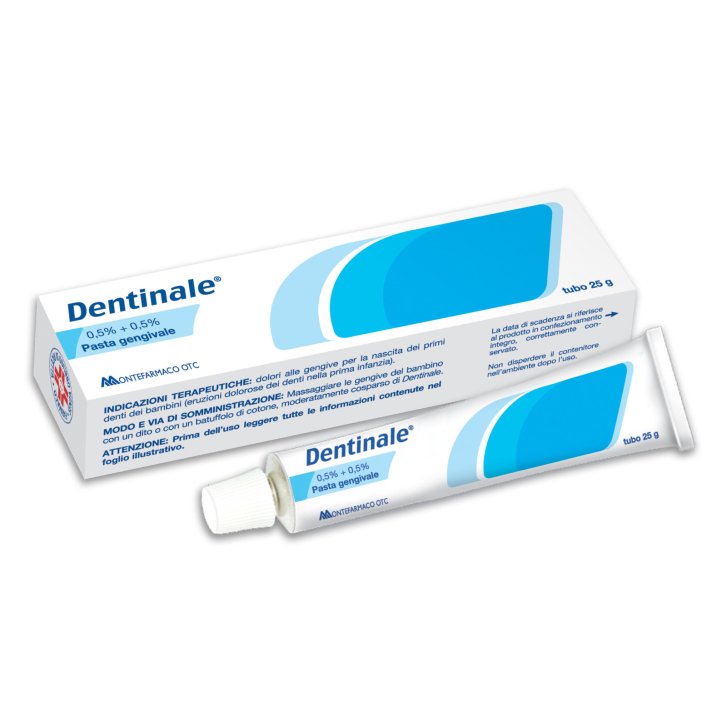 Dentinale Pasta Gengivale per Dolori Primi Denti 25g - Dentinale