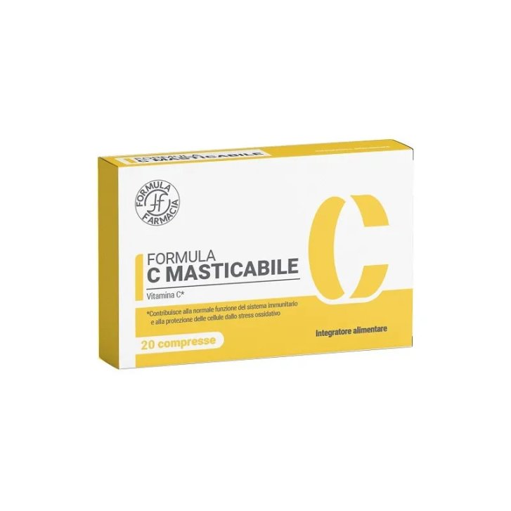 Formula C Integratore Vitamina C Masticabile 20 Compresse - SO.FARMA.MORRA