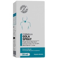 Formula Gola Integratore Benessere Gola Adulti Spray 20ml - Formula Farmacia