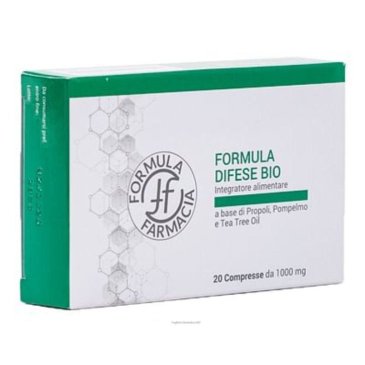 FF Formula Difese Bio Integratore per Sistema Immunitario 20 Compresse - SO.FARMA.MORRA FF Formula Difese Bio Integratore per Sistema Immunitario 20 Compresse - SO.FARMA.MORRA