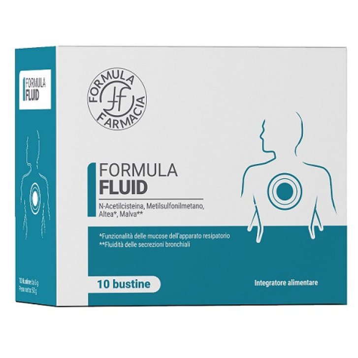 Formula Farmacia Fluid Integratore Fluidità Secrezioni Bronchiali 10 Buste - So.Farma.Morra Formula Farmacia Fluid Integratore Fluidità Secrezioni Bronchiali 10 Buste - So.Farma.Morra