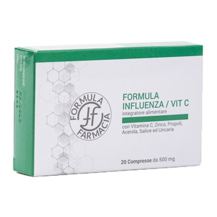 Formula Influenza Vitamina C Integratore Supporto Immunitario 20 Compresse - Formula Farmacia Formula Influenza Vitamina C Integratore Supporto Immunitario 20 Compresse - Formula Farmacia