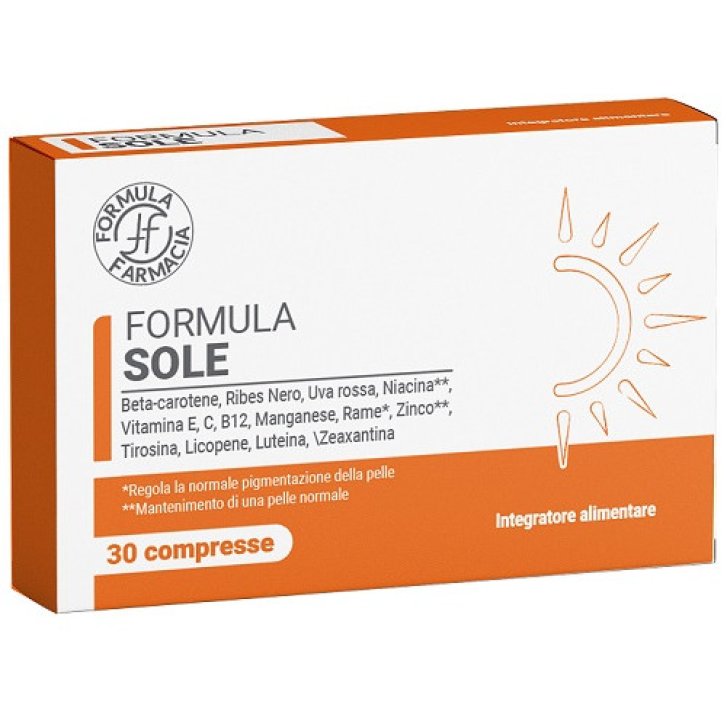 FF Sole Integratore Abbronzatura con Betacarotene 30 Compresse - So.Farma.Morra FF Sole Integratore Abbronzatura con Betacarotene 30 Compresse - So.Farma.Morra