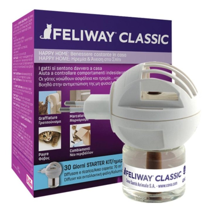 Feliway Classic Diffusore + Ricarica 48 ml - Ceva