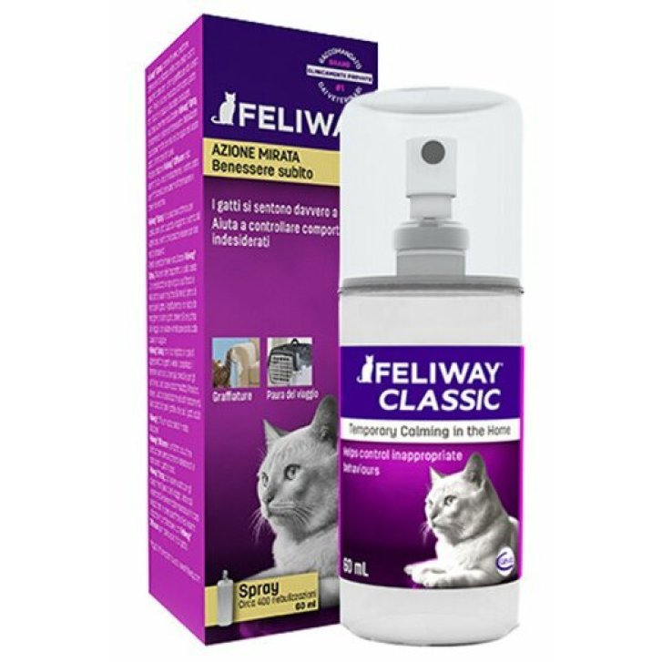 Feliway Classic Spray Ambiente Antistress Gatto 60 ml - Feliway