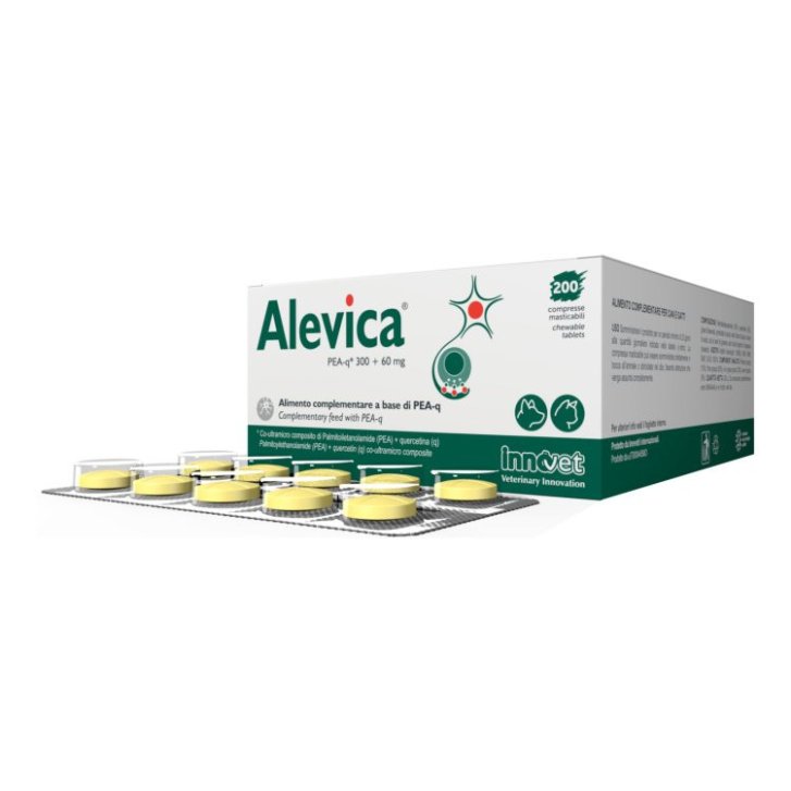 Alevica Alimento Complementare Cani e Gatti Benessere Sistema Nervoso 200 Compresse Masticabili - Innovet