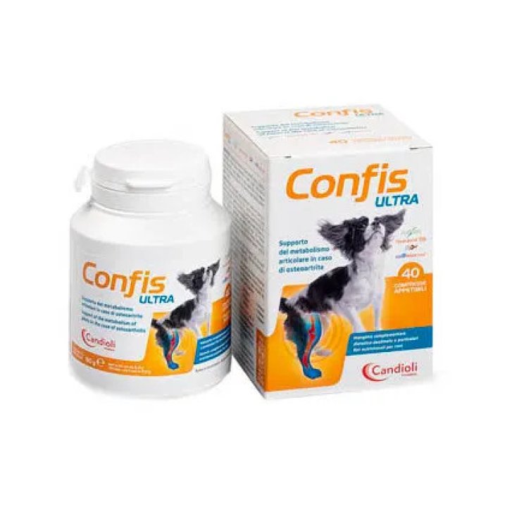 Confis Ultra Supporto Metabolismo Articolare Cani 40 Compresse - Candioli