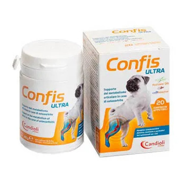 Confis Ultra Supporto Metabolismo Articolare Cani 20 Compresse - Candioli