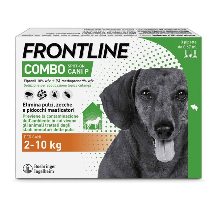 Frontline Combo Spot On Cani 2-10kg 3 Pipette - Frontline
