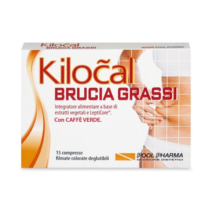 Kilocal Brucia Grassi Integratore con Caffè Verde e Guaranà 15 Compresse - Kilocal Kilocal Brucia Grassi Integratore con Caffè Verde e Guaranà 15 Compresse - Kilocal