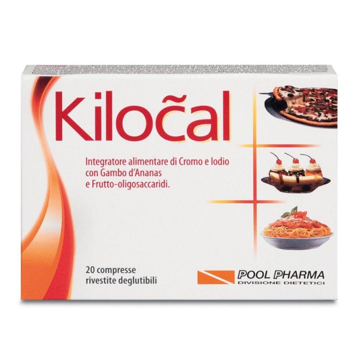 Kilocal Integratore Controllo Peso con Cromo e Iodio 20 Compresse - Kilocal
