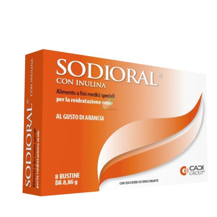 Sodioral con Inulina Reidratazione Orale in Bustine - Ca.Di.Group