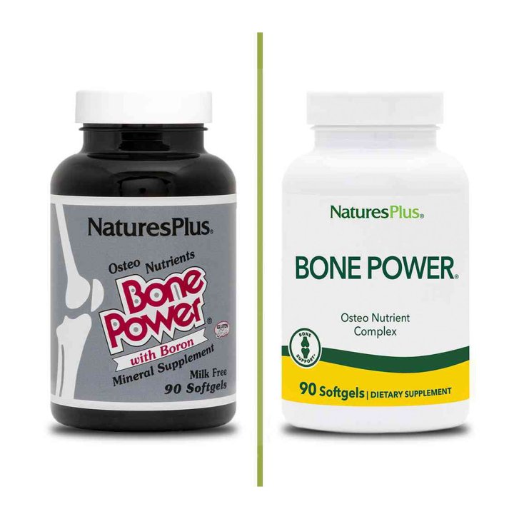 Bone Power Integratore Calcio, Magnesio e Vitamine 90 Capsule - Nature\'s Plus