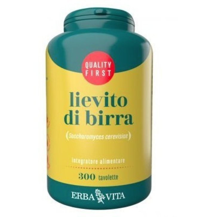 Lievito di Birra Integratore Alimentare 300 Tavolette - Erba Vita