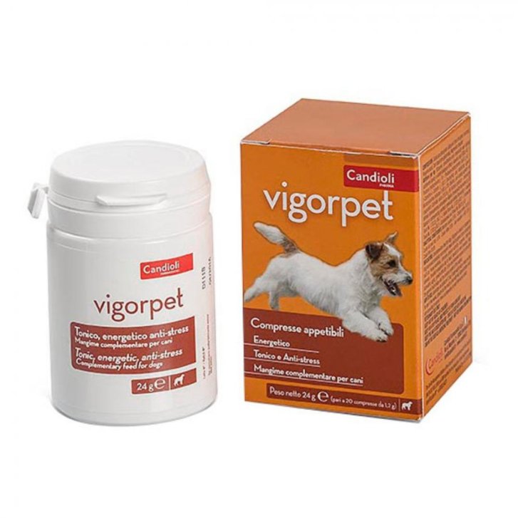 Vigorpet Integratore per Cani Energia e Metabolismo 20 Compresse - Candioli