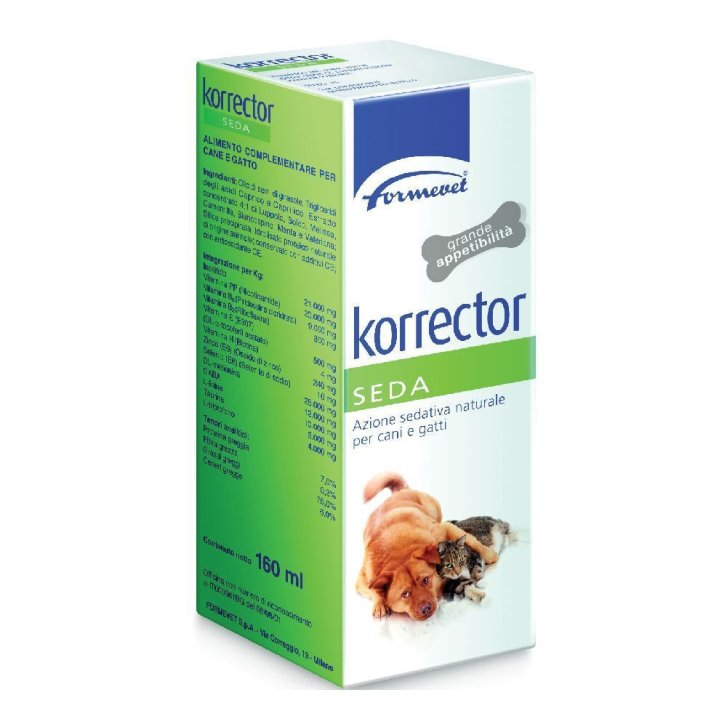 Korrector Seda Alimento Complementare Rilassante per Cani e Gatti 160ml - Korrector