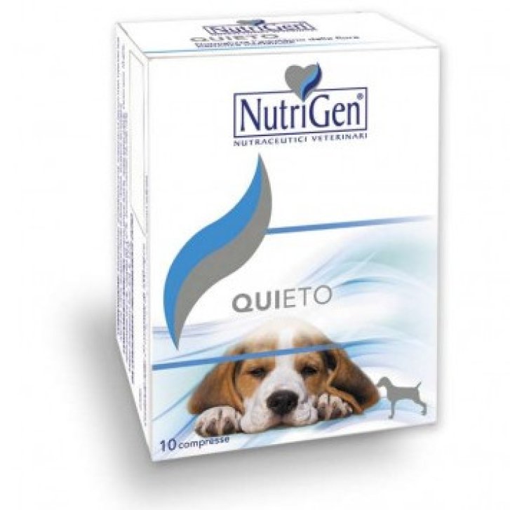 Quieto Cane Integratore per Ansia e Stress 10 Compresse Masticabili - Nutrigen