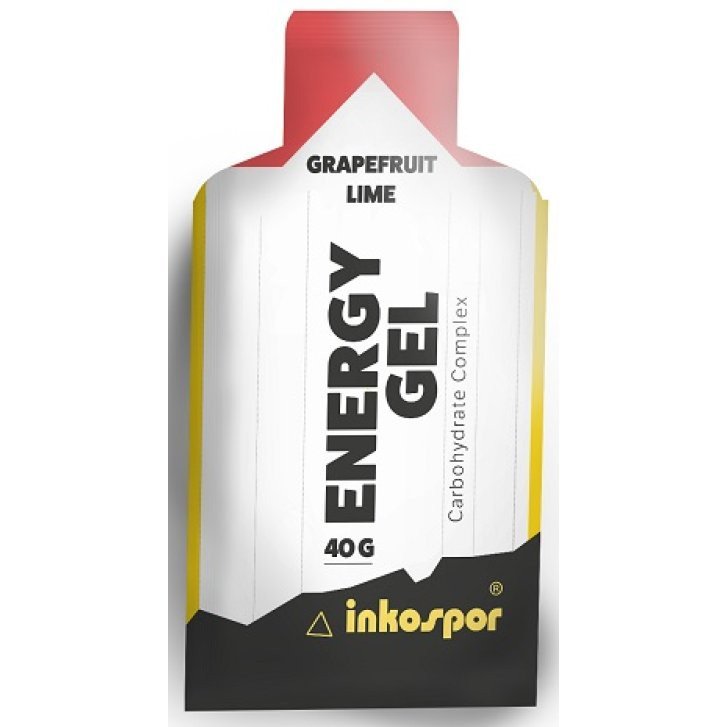 Energy Gel Pompelmo e Limone, Integratore Energetico con Vitamina B1 - Inko Italia Srl