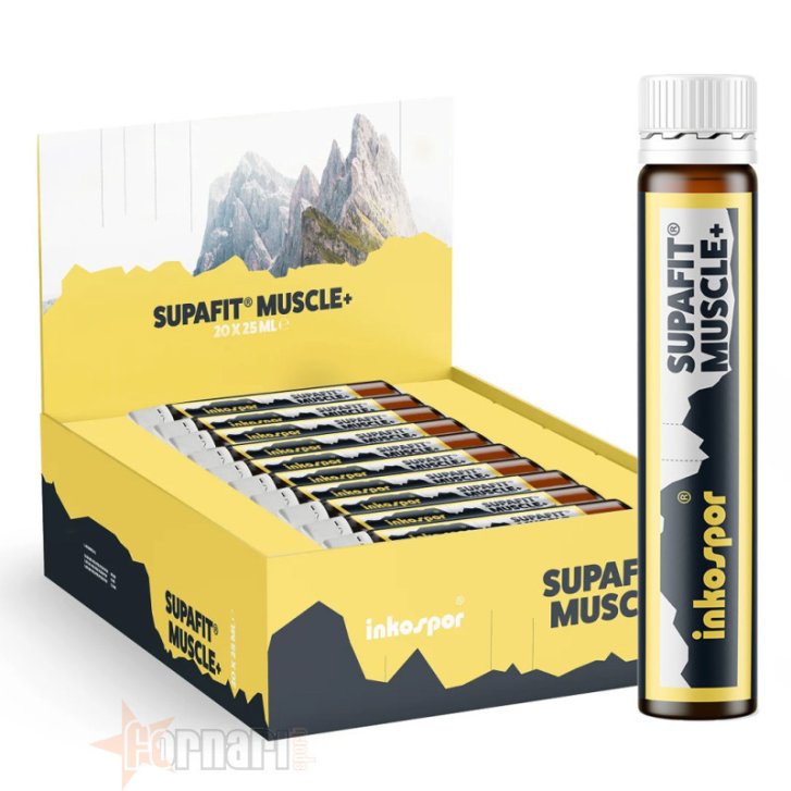 Supafit Muscle+ Integratore con L-Arginina e Vitamina B6 20 Fiale - Inkospor Italia Srl