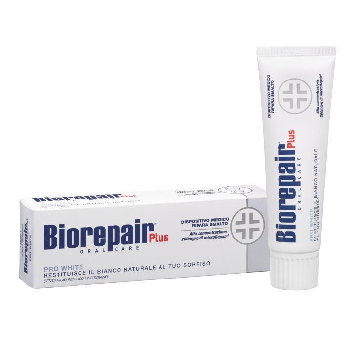 Dentifricio Sbiancante Ripara Smalto Biorepair Plus Pro White - Biorepair
