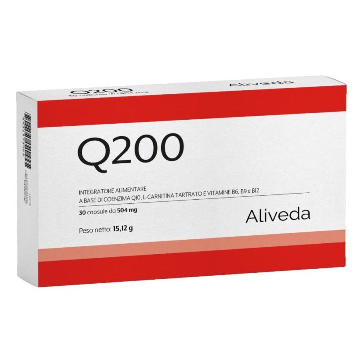 Q200 Integratore Sistema Nervoso con Coenzima Q10 30 Capsule - Laboratori Aliveda