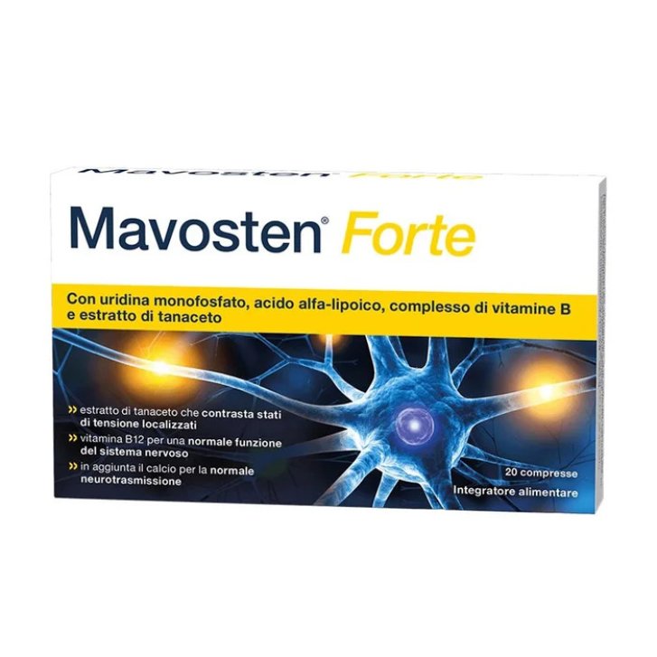 Mavosten Forte Integratore Metabolismo Energetico 20 Compresse - Restaxil