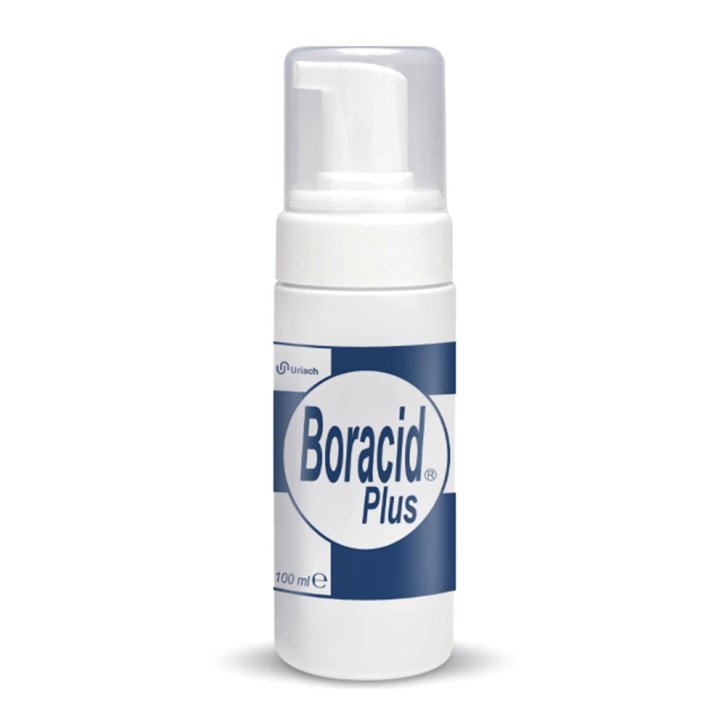 Boracid Plus Detergente Intimo Emolliente Lenitivo Protettivo Schiuma 100ml - Uriach Boracid Plus Detergente Intimo Emolliente Lenitivo Protettivo Schiuma 100ml - Uriach