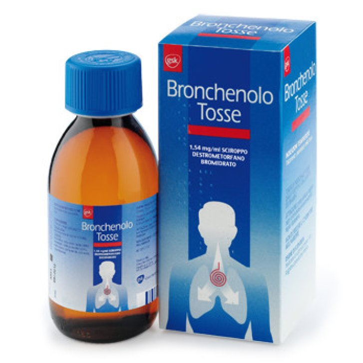 Bronchenolo Tosse Sciroppo Sedativo Destrometorfano Bromidrato 150ml - Perrigo