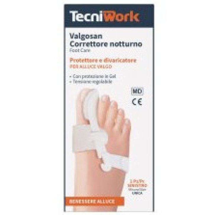Valgosan Correttore Notturno Alluce Valgo Sinistro Misura Unica 1 Pezzo - Tecniwork