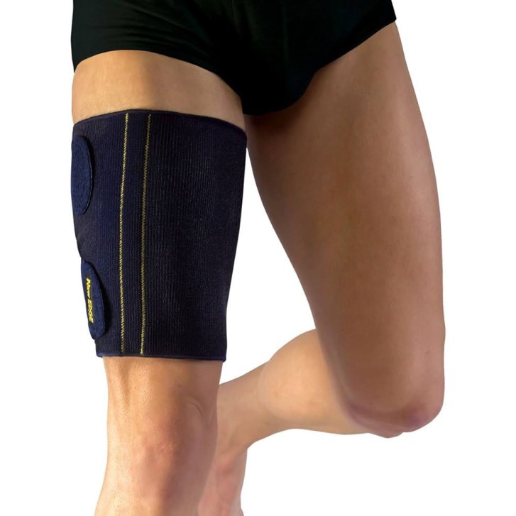 New Edge 080 Cosciale con Pressore per Quadricipite Taglia Regular Blu - Pavis