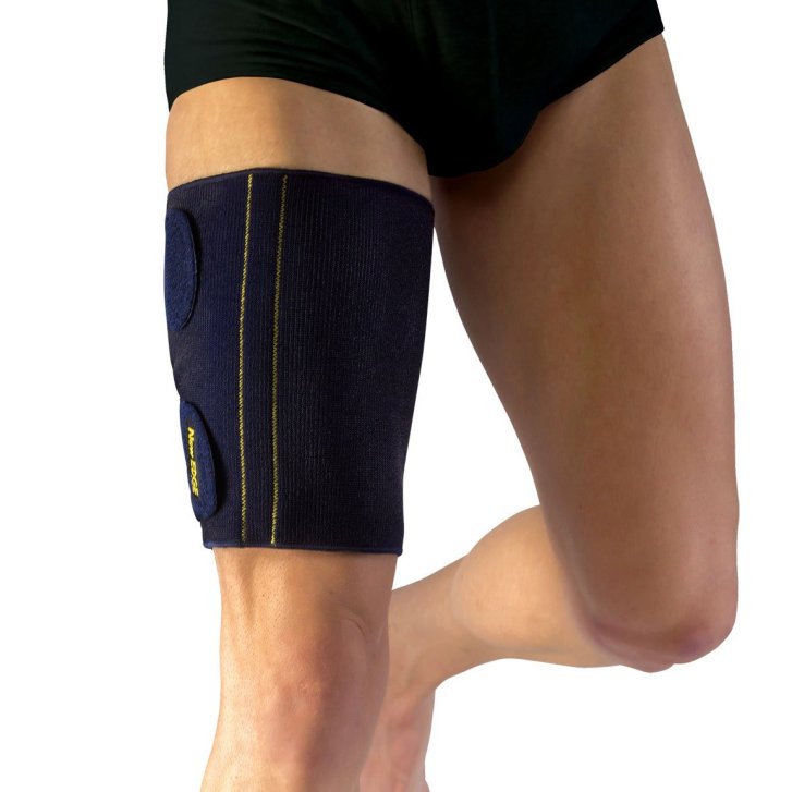 New Edge 080 Cosciale con Pressore per Quadricipite Taglia Regular Blu - Pavis