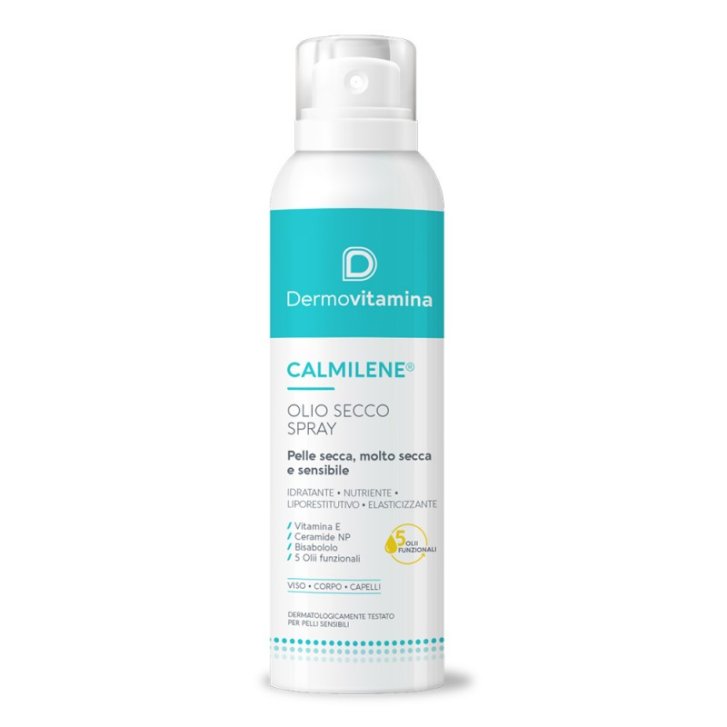 Calmilene Olio Secco Spray Idratazione Intensa per Pelle Secca 200ml - Dermovitamina