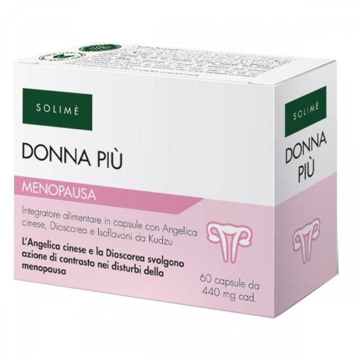Donna Più Integratore Alimentare Menopausa 60 Capsule - Solimè