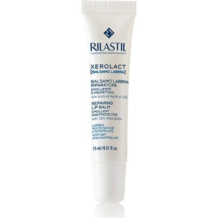 Xerolact Balsamo Labbra Riparatore per Labbra Secche e Screpolate 15ml - Rilastil