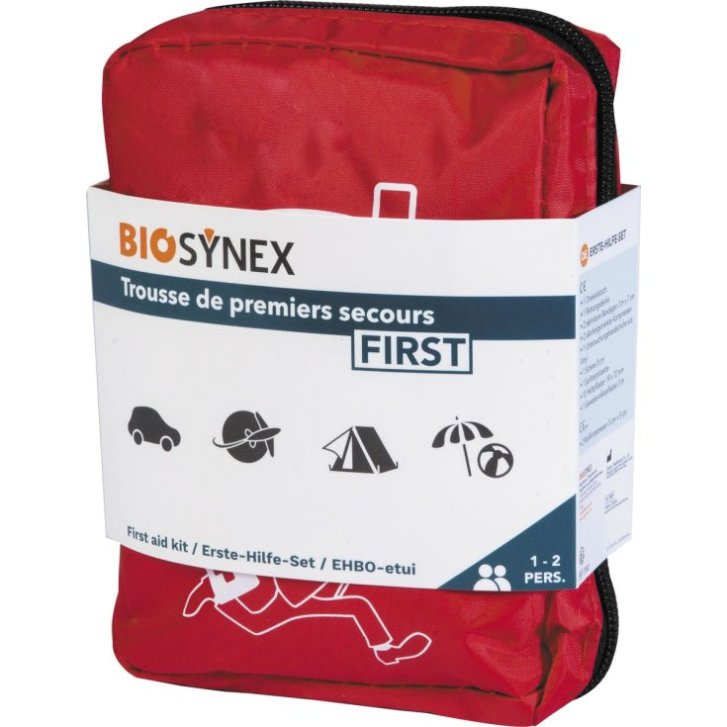 Trousse di Primo Soccorso Kit 22 Pezzi per 1-2 Persone Dispositivo Medico - BIOSYNEX
