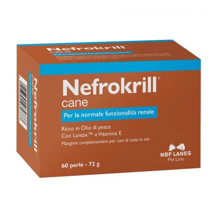 Nefrokrill Mangime Complementare Cani e Gatti Funzionalità Renale 60 Perle - NBF Lanes