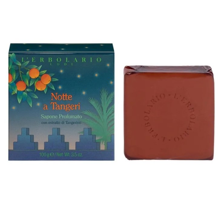 Notte a Tangeri Sapone Fragranza Agrumata Ambrata 100g - L\'Erbolario