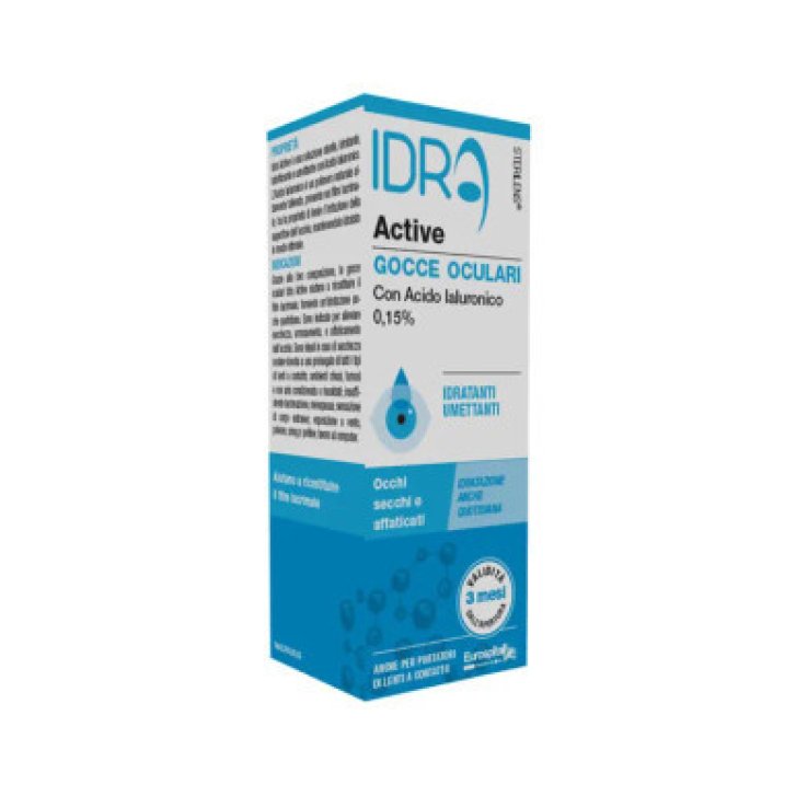 Idra Active Gocce Oculari con Acido Ialuronico 10 ml - Sterilens