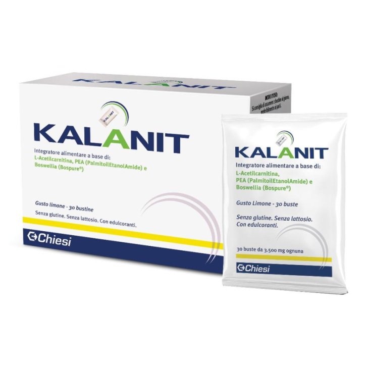 Kalanit Integratore con L-Acetilcarnitina, PEA, Boswellia e Vitamine 30 Bustine - Chiesi