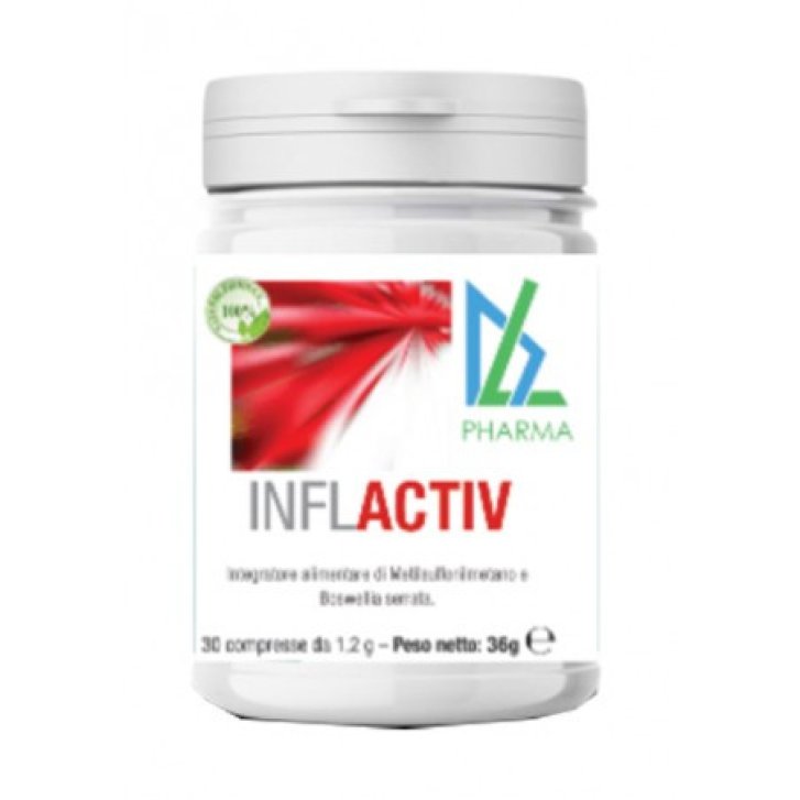 Inflactiv Integratore per Funzionalità Articolare 30 Compresse - DL Pharma Inflactiv Integratore per Funzionalità Articolare 30 Compresse - DL Pharma