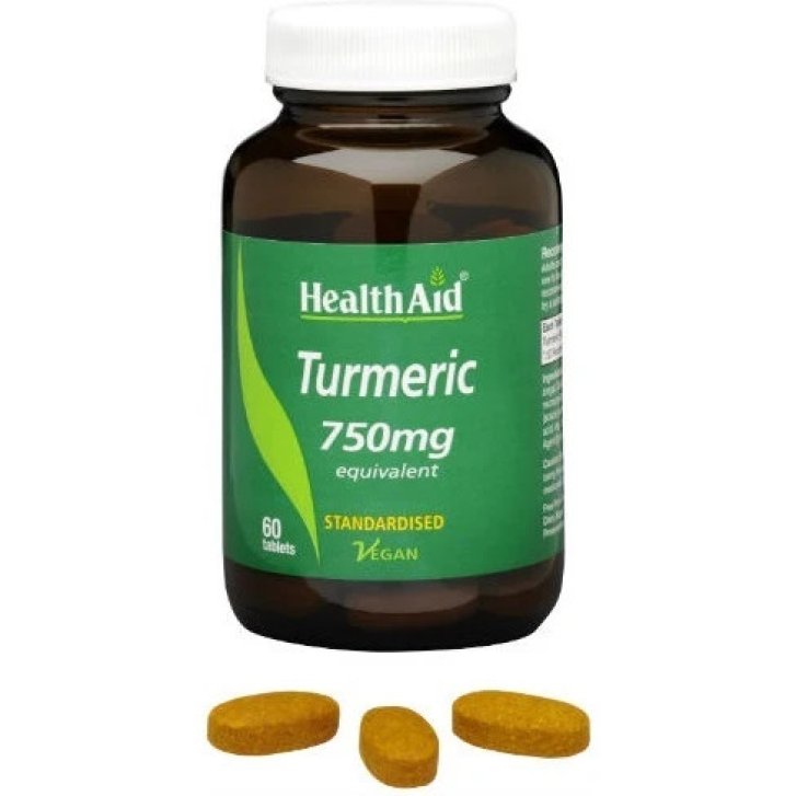 Curcuma Integratore Alimentare per la Digestione 60 Compresse - Healthaid